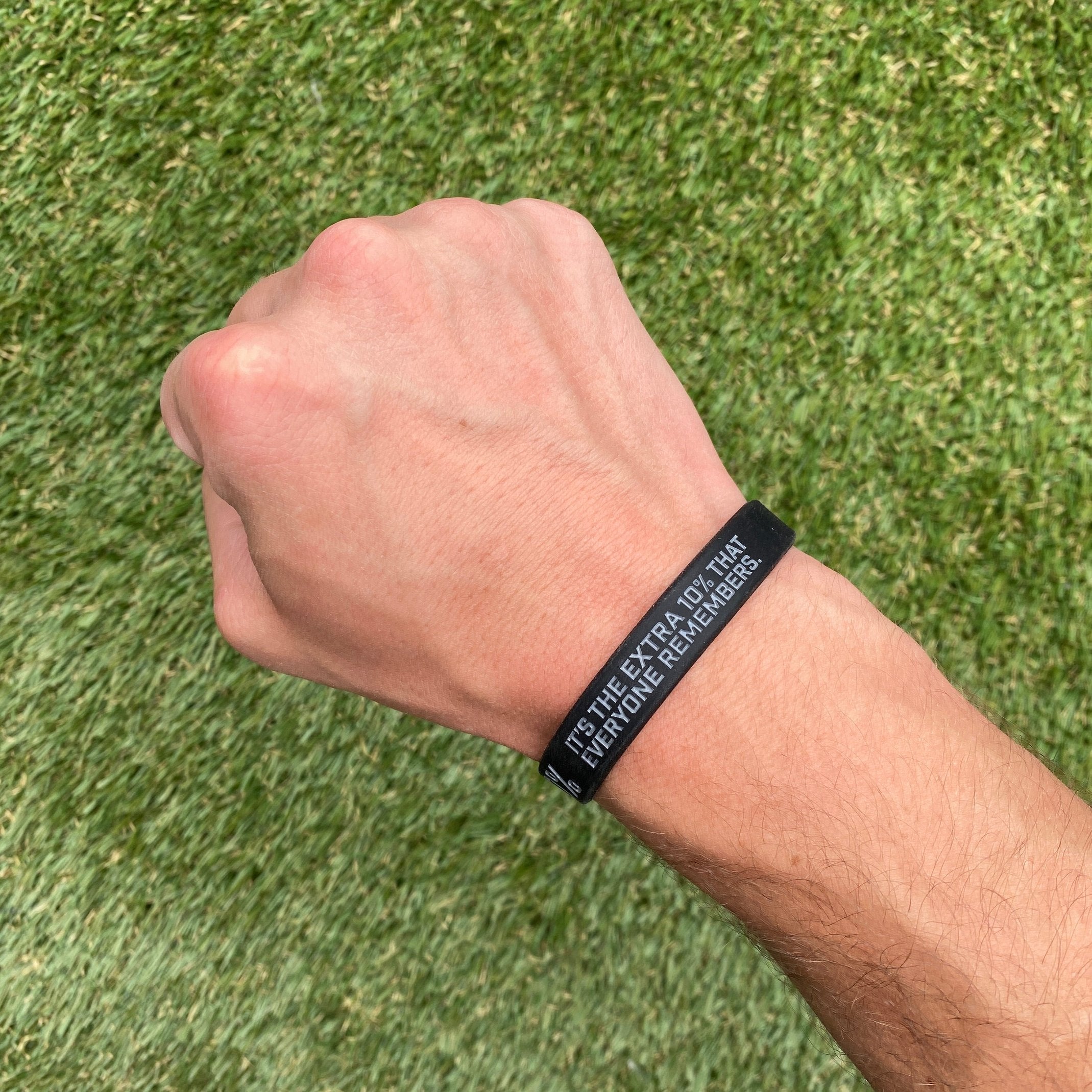 Collection of Give 110% Wristband in a gallery layout